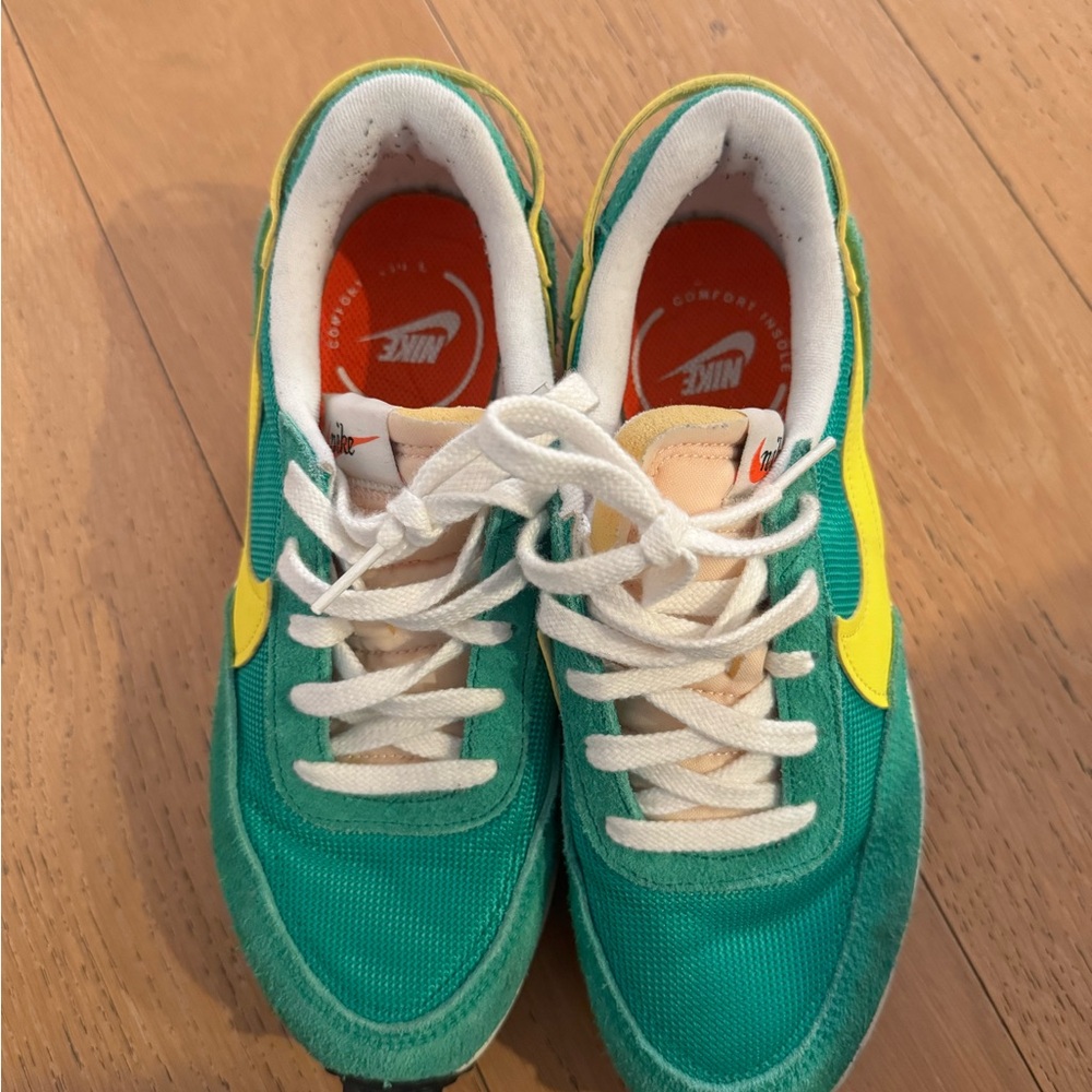 Nike Green and Yellow Sneakers